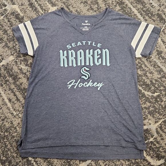 Seattle Kraken Hockey T-shirt L - Picture 1 of 4